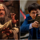 Jackie Chan in Iron Mask (Photo: Gravitas Ventures) and Vanguard (Photo: Lionsgate)